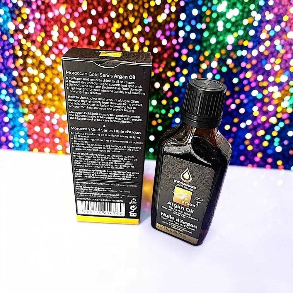 Moroccan Gold Series Argan Oil Brand New In Box 1.7 fl oz